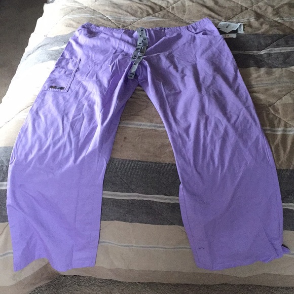 Women Barco lavender uniform pants - Picture 3 of 8